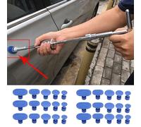 SustVita Car Body Dent Remover, 30pcs Dent Puller Tabs Paintless Dent Repair Tools Glue Tabs for Effective Hail Damage Removal