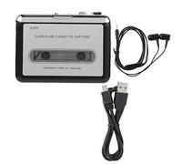 SustVita Cassette to MP3 Converter pour numériser Votre Collection Musicale.Ce Lecteur de Cassettes Portable Comprend Un Adaptateur de Cassette USB pour convertir des Cassettes en