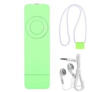 SustVita Compact Music Player avec USB, Lecteur MP3 Portable avec Longue durée de Vie de la Batterie, Prend en Charge Le Son sans Perte et la Carte mémoire de 32 Go, Bien pour Les (Vert)