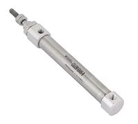SustVita Compact Stainless Steel Cylinder Pneumatic Air Cylinder 45mm Stroke Double Acting Mini Air Compressor Cylinder