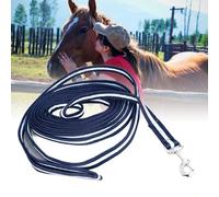 SustVita Corde d'entraînement à Cheval, Ligne de Fente Extra Longue 26,2 Pieds avec Construction Hors Service pour l'équipement équestre Polyvalent et la Formation