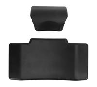 SustVita Dossier Passager pour Top Case de Moto avec Support Auto-adhésif pour coffres arrière universels 36 L/45 L, Coussin de Dossier de Coffre de Moto en Cuir PU Souple