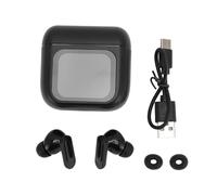 SustVita Écouteurs Smart Control avec écran Couleur TFT de 1,83 Pouces, Signal Bluetooth 5.4 Stable, Suppression Active/ambiante du Bruit pour Les déplacements Quotidiens et Le