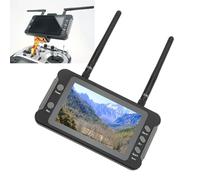 SustVita Écran LCD 4,3 Pouces, Moniteur FPV 5,8 GHz 40 canaux récepteur Moniteur avec DVR et Recherche Automatique, récepteur FPV sans Fil Batterie intégrée pour quadricoptère RC