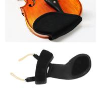 SustVita Épaulière confortable pour violon avec bandes réglables pour jouer du violon, réduit la charge sur les épaules, mentonnière en peau de mouton douce pour violon (3/4 to 4/4)