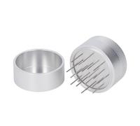 SustVita Espresso Coffee Stirrer Hand Coffee Stirring Tool with Base for Uniform Grounds Distribution Stainless Steel for Optimal Extraction Stability (58mm)