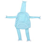 SustVita Filet de support de siège de bain réglable pour bébé avec coussin de tête doux pour le bain du nouveau-né offrant un soutien sécurisé, conception en écharpe de baignoire