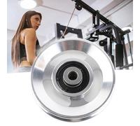 SustVita Home Gym Fitness Pulley Bearing Pulley Gym Equipment Aluminium Alloy Pulley Wheel for Strength Training Setup Silent Movement (Diameter 90mm)
