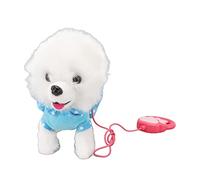 SustVita Jouet interactif Mignon pour Chiot avec Action de Chant et de Marche, Un Chien Jouet Qui Marche pour Cadeaux d'anniversaire Qui Offre Un Divertissement auditif et (Bleue)