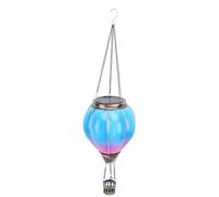SustVita Lampes solaires suspendues avec crochet intégré pour décoration de porche et de balcon, offre une atmosphère chaleureuse, lanterne en forme de ballon de feu à énergie (Tapez D)