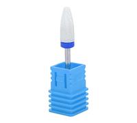 SustVita Lightweight Nail Polishing Tool Ceramic Nail Drill Bit Corn Head for Professional Grinding (Medium grinding M blue box)