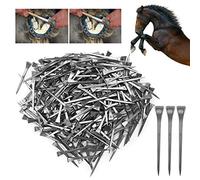 SustVita Lot de 250 clous de fer à cheval en acier haute résistance E6 pour une fixation ferme