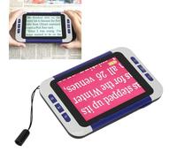 SustVita Loupe numérique portable, grossissement 2 à 32x, loupe vidéo portative avec 26 modes de couleur, aide à la lecture électronique pour malvoyants, seniors et enfants.