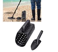 SustVita Metal Detecting Sand Scoop and Shovel Set Treasure Digging Tool Beach Sand Sifter for Relic Recovery Metal Detector Accessories