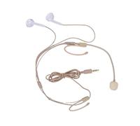 SustVita Microphone double oreillette avec technologie à condensateur unidirectionnel et sensibilité de -46 dB plus col de cygne réglable pour la diffusion en direct et les