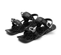 Sustvita Mini Patins de Ski pour Neige, snowskates Courts réglables à Billets de Neige pour Chaussures d'hiver, Patins de Glace Portables pour Les Sports de Neige