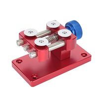 SustVita Outil de réparation de montre professionnel avec corps en métal rouge, conçu pour les grandes lunettes et la plupart des types de montres, ouvre-lunette de montre pour