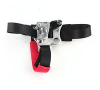 SustVita Outlast Climbing Hand Ascender, High Load Capacity with Aviation Aluminum Foot Ascender for Tree and Rock Climbing (Left foot riser/silver)