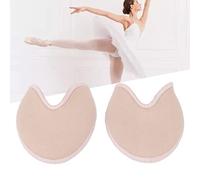 SustVita Pointe Shoe Toe Covers Ballet Pain Relief Pads Short Type Toe Protectors Elastic Forefoot Wrap for Dance Running Providing Comfortable Cushioning