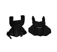 SustVita Protecteur de Corps réglable avec Conception de Taille Libre pour la Moto/Le Ski, Un Gilet de Moto pour l'absorption des Chocs avec Mousse Absorbant Les Chocs (Noire)