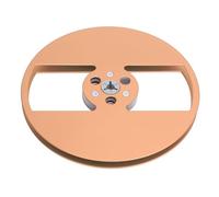 SustVita Reel to Reel Tape Player Reel, 7 Inch Aluminum Alloy Design for Smooth Tape Winding, with Classic 2 Hole Flanges, Universal for 1/4 Inch Open Reel Decks (Or)