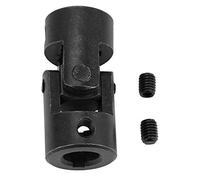 SustVita Shaft Coupling Motor Connector 12mm Universal Joint with Keyway DIY Steering for Model Car Ship Robot Projects Durable Metal Component
