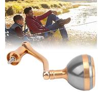 SustVita Spinning Reel Handle Aluminum Reel Handle Grip Fishing Reel Replacement Parts Universal Fit Accessory for Anglers (L)
