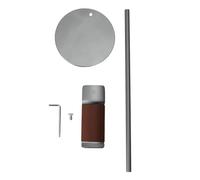 SustVita Support de Casque de Bureau élégant avec Une Base Stable de 10 cm de diamètre pour l'affichage à la Maison et en Studio, organise Votre Configuration, Support de Casque (Grise)