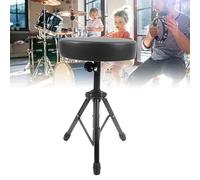 SustVita Tabouret de Batterie réglable avec siège Rotatif pour percussions et Utilisation en Studio, Offre Un positionnement Flexible, siège de Batterie Confortable rembourré en