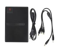 SustVita UPS for Router and Modem with Multi Output Ports 7200mAh 18W Including USB 5V DC 9V 12V and POE 15V / 24V Small Uninterruptible Power Supply Pack