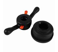 SustVita Wheel Balancer Cone Parts for Quick Release Wheel Balancer Tool and Speedy Wing Nut Tire Changer Compatibility (Inner Diameter 40mm Screw Pitch 3mm)