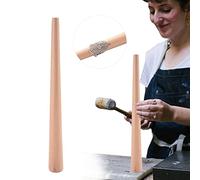 SustVita Wooden Ring Mandrel Ring Making Tool for Jewelry Creation Ring Sizing Tool for Shaping and Adjusting Metal and Craft Rings