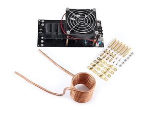SustVita ZVS Module de Chauffage à Induction 1000 W 20 A avec Grand dissipateur de Chaleur, Un kit Complet de Chauffage par Induction avec Bobine de cuivre pour la Fusion des
