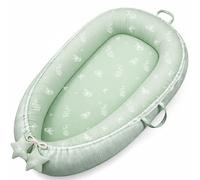 Susurration Cocon Bébé Nouveau-né 50x90cm Réducteur Bébé Cocon et Naissance couffin Nid d'ange Gaufre Nid Moelleux Douillet et Respirant pour Lit Bebe Berceau (Vert)
