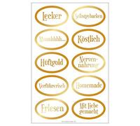 SUSY CARD 40002675 Sticker, autocollant, archet Taille 8 x 12, 5 cm, 1 feuille sous vide, motif : Xmas Pâtisserie 1