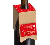 Susy Card 40049885 Prosecc Ho FSC Lot de 10 étiquettes de Noël