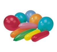 SUSY CARD Ballon de baudruche, couleurs et formes assorties