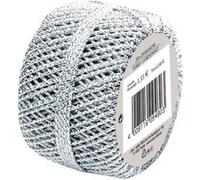 Susy Card Ficelle décorative (cordonnet) 11103975 G – argent 20 m