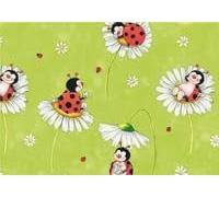 SUSY CARD Papier cadeau "Coccinelle", sur rouleau