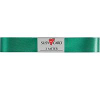 SUSY CARD ruban cadeau "double satin" 15 mm x 3 m vert