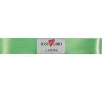 SUSY CARD ruban cadeau "double satin" 15 mm x 3 m vert clair
