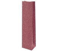 SUSYCARD Lot de 1 sacs en papier bordeaux FSC 10 x 41 x 8 cm