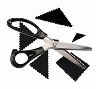 Suszian Ciseaux à cranter, Ciseaux Professionnels en Zigzag Ciseaux de Couture Ciseaux en Tissu pour Tailleur, Ciseaux à cranter pour Tissu