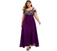 sutelang lurryly Robe Annee Robe Femme, Manches Papillon Front Back Réversible Robe Femme Ete Longue Charmante Robe De Bal Femme Demi-Manches Robe Boheme Chic Robe Femme Chic Et Elegant