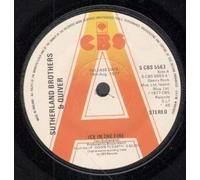 SUTHERLAND BROTHERS & QUIVER - ICE IN THE FIRE 7" (45) UK CBS 1977 PRO B/W WHERE LIES YOUR SOUL (SCBS5563)