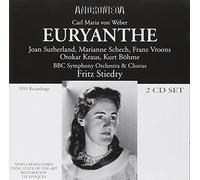 Sutherland – Euryanthe (Opéra en 3 actes, Carl Maria Von Weber) – CD