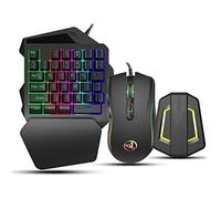 Sutinna Ensemble Clavier et Souris de Jeu, kit de Conversion Clavier-Souris Kit de Base d'adaptateur de Jeu adapté au système Android Compatible pour N-Switch/Xbox One / PS4 / PS3