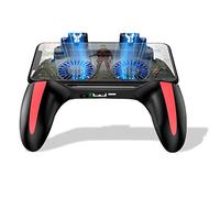 Sutinna Manette de Jeu pour Smartphone, Manette de Jeu Double contrôleur de Jeu pour téléphone Portable avec Ventilateur 2500mAh/5000mAh(5000 mah)
