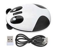 Sutinna Souris d'ordinateur sans Fil Panda Mignon, Souris Optique Ergonomique Rechargeable pour Win/Mac/Linux/Andriod/iOS