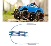 SUTISVITA 1/10 RC Shocks de voiture 2pcs amortisseur de choc RC réglable Aluminium Aménagement négatif Absorbeur à double printemps Double printemps Contrôle d'amortissement (120mm)